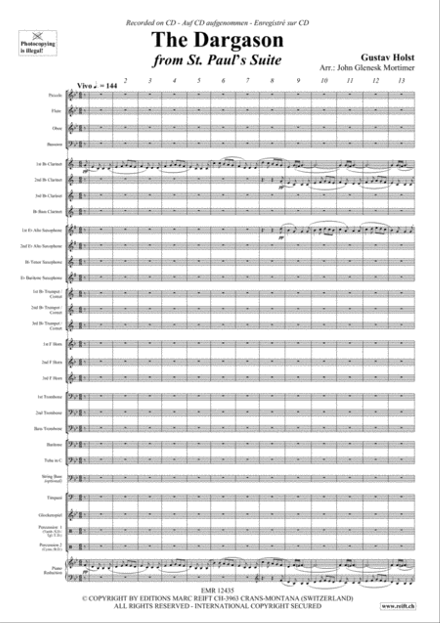 The Dargason The Dargason Concert Band scores gallery preview page 3