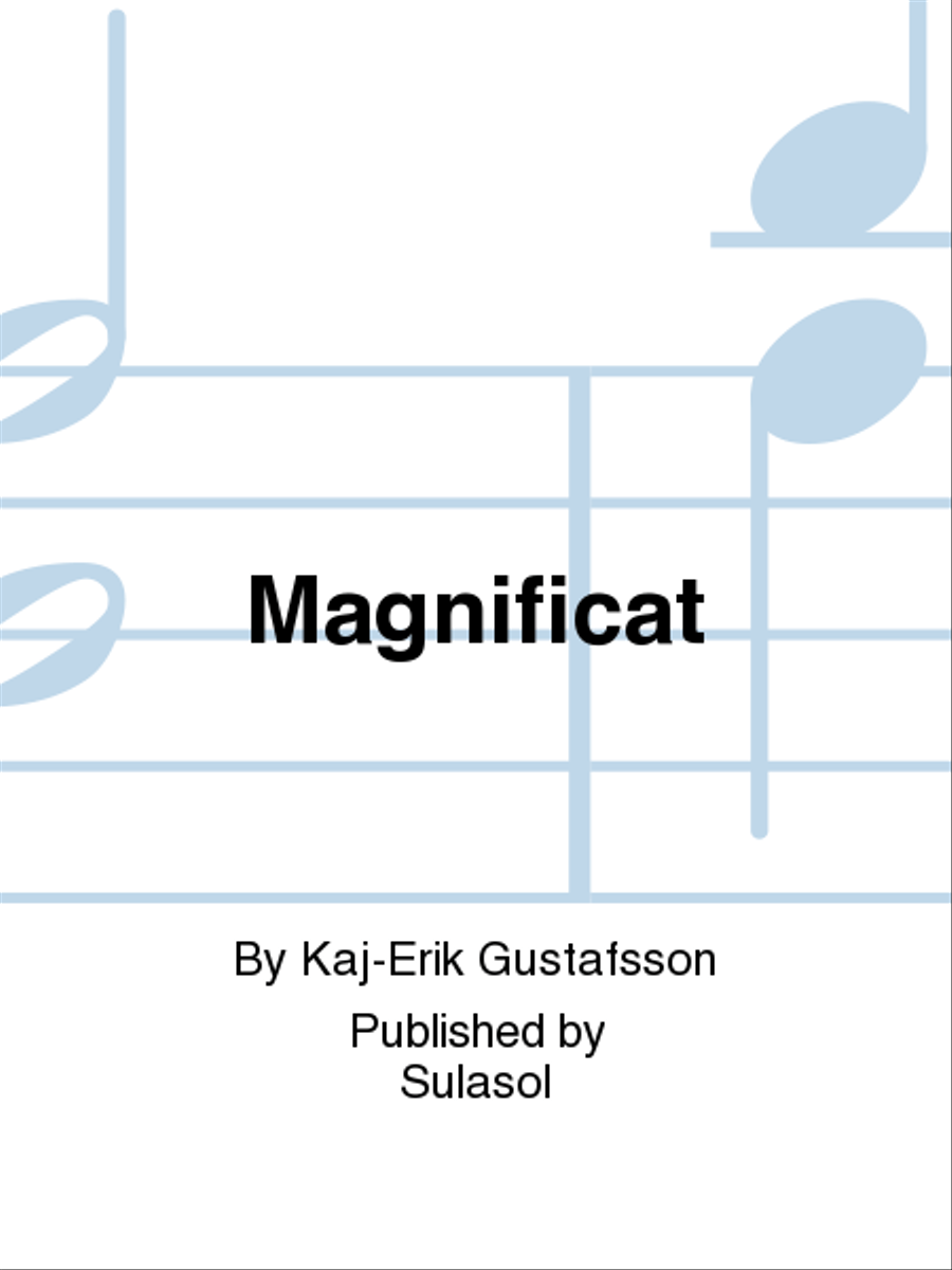 Magnificat Men's Choir scores gallery preview page 1