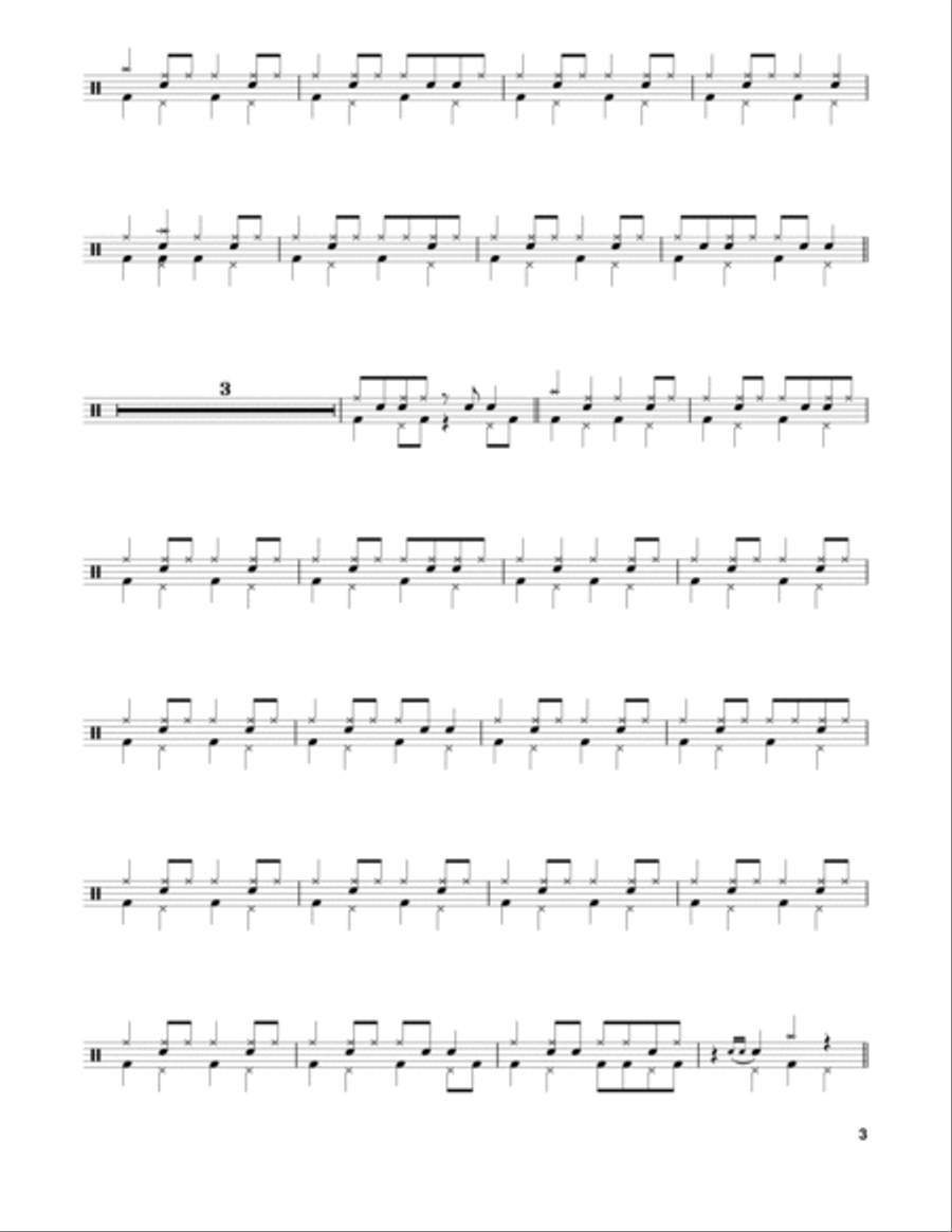 In The Mood In The Mood Drum Set scores gallery preview page 3