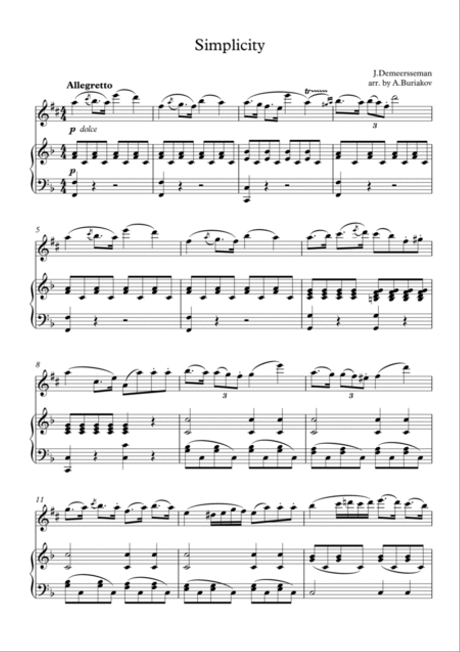 Simplicity Piano Solo scores gallery preview page 2