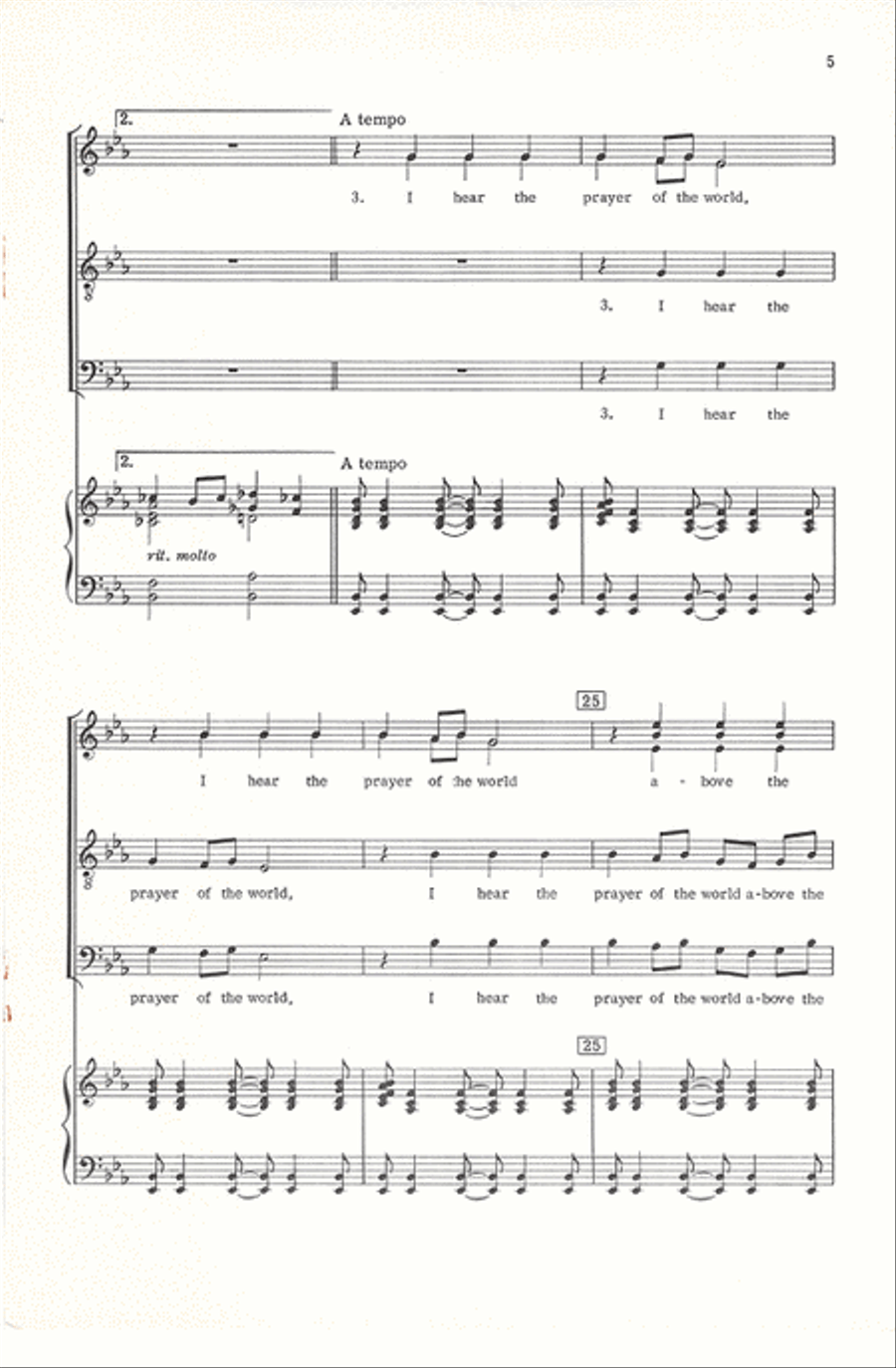 Song of the Dove Divisi scores gallery preview page 5