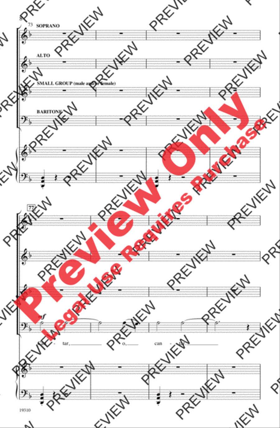 ¡Cantar! (Sing!) 3-Part scores gallery preview page 8