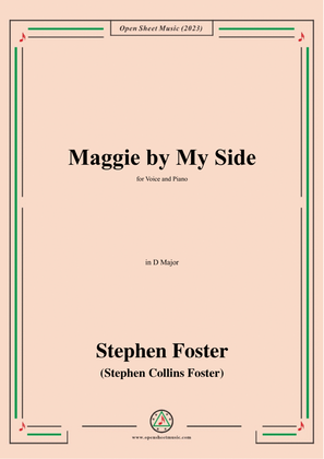 Book cover for S. Foster-Maggie by My Side,in D Major