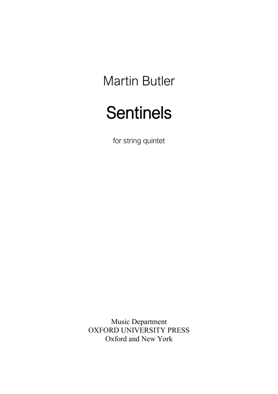 Sentinels String Quintet scores gallery preview page 1