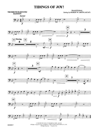 Tidings of Joy!: 1st Trombone