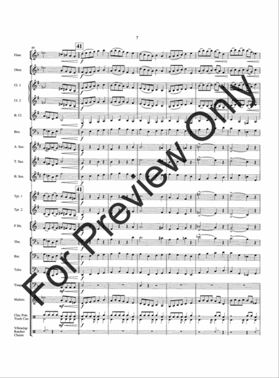 Abracadabra (Score) Abracadabra (Score) Concert Band scores gallery preview page 10