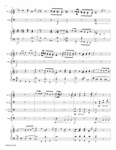 Canticle of Jesus Christ, Our Redeemer (Full Score)