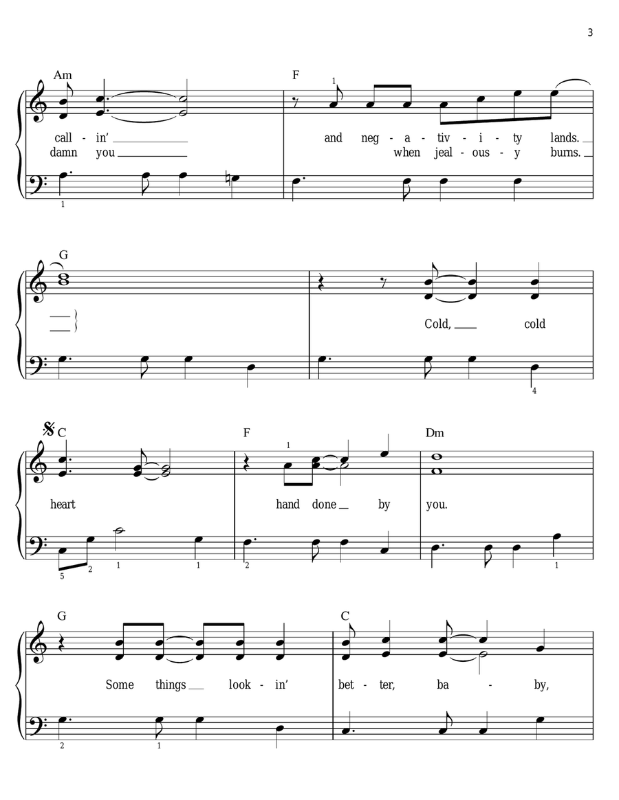 Sacrifice Sacrifice Voice scores gallery preview page 3