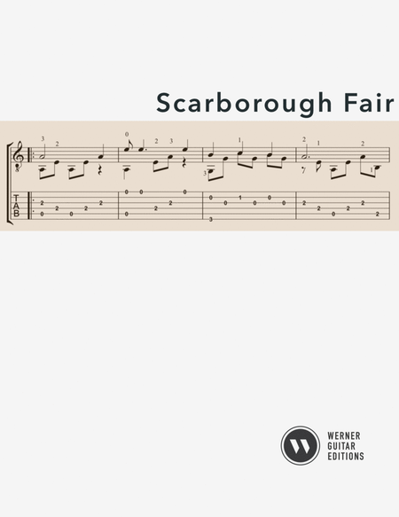 Scarborough Fair for Classical Guitar