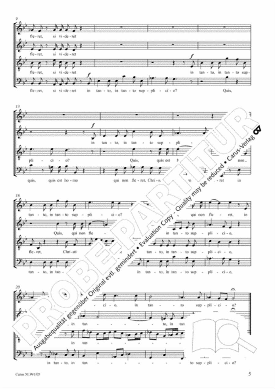 Stabat mater 4-Part scores gallery preview page 6