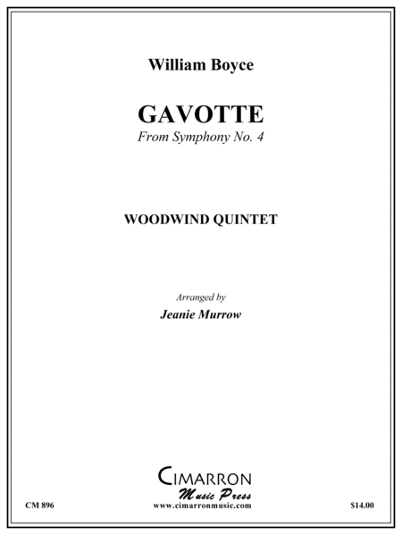 Gavotte from Symphony #4