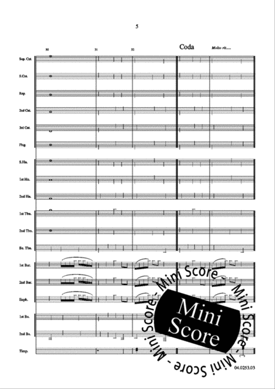 Psalm 33 Brass Band scores gallery preview page 9