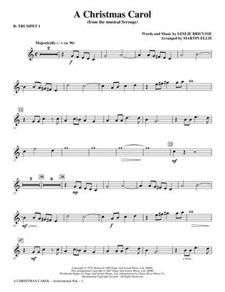 A Christmas Carol - Bb Trumpet 1