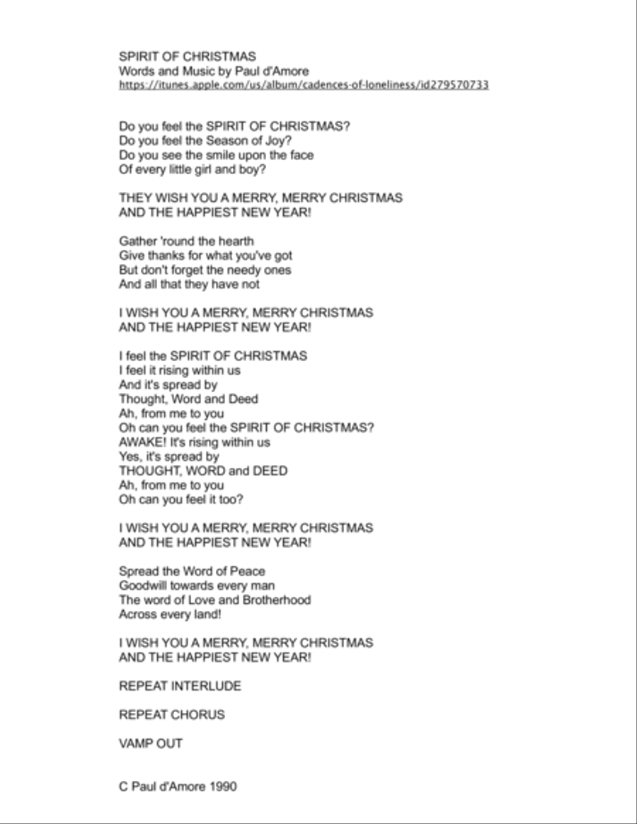 Spirit of Christmas Choir scores gallery preview page 1