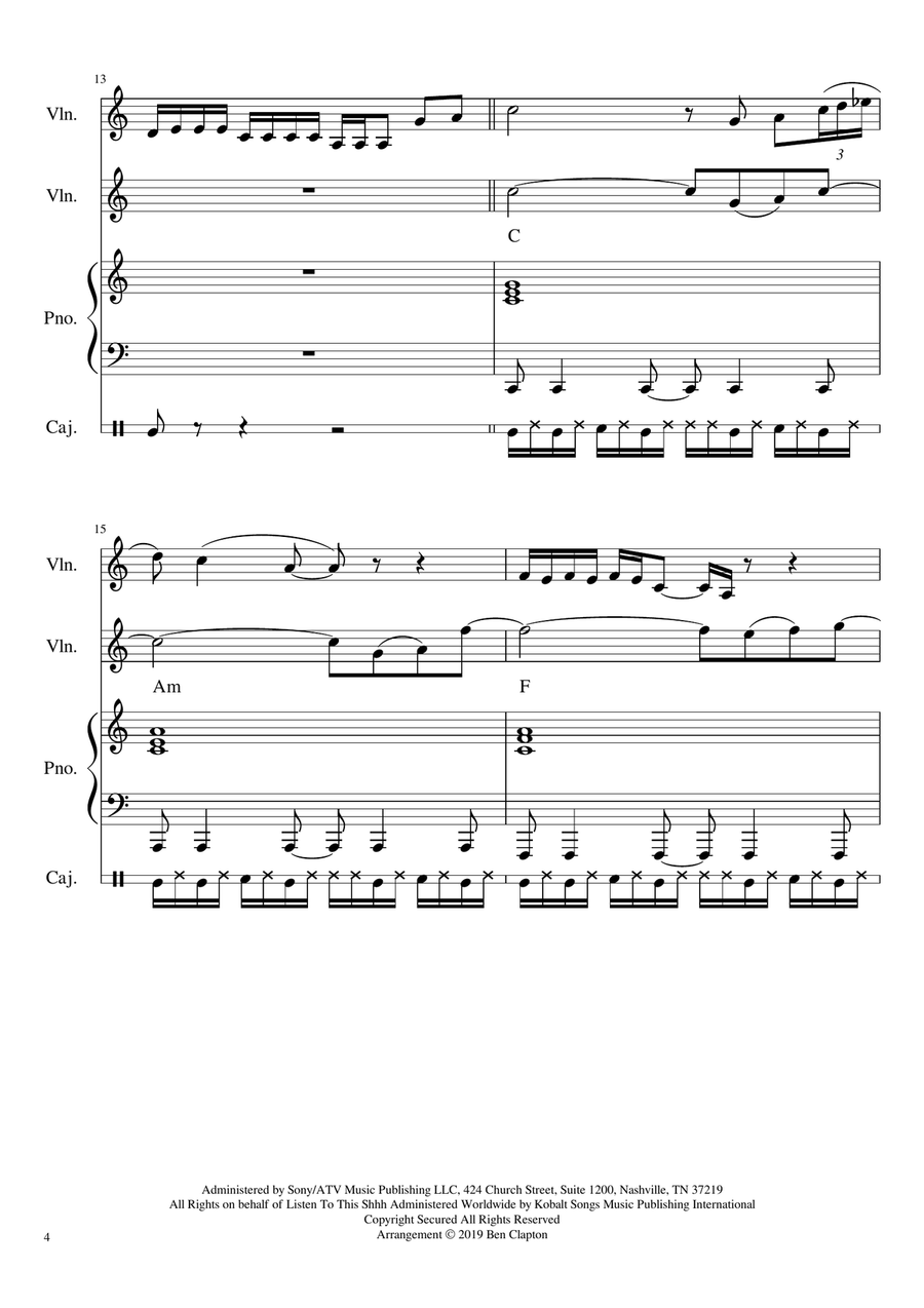 Me! String Duet scores gallery preview page 4