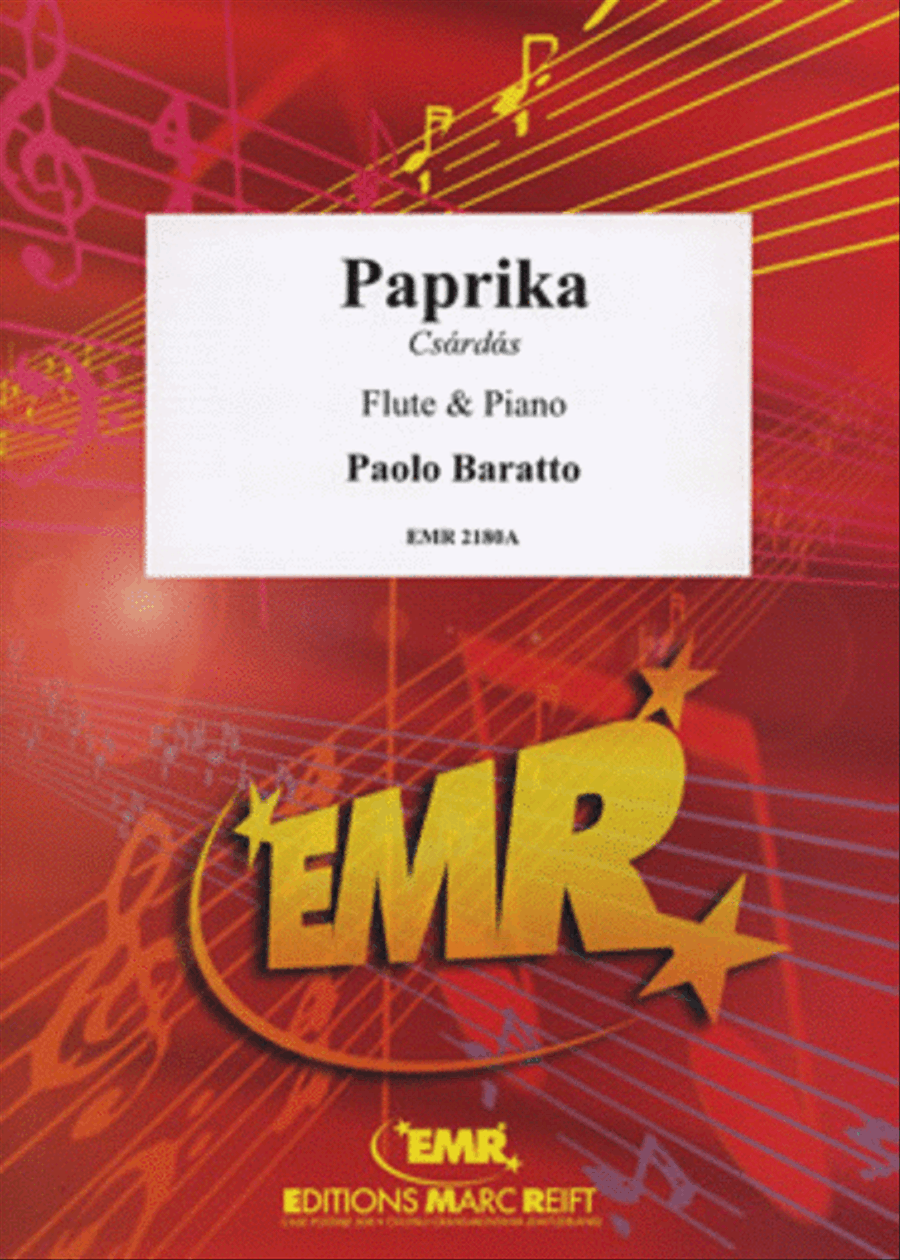 Paprika Flute Solo scores gallery preview page 1