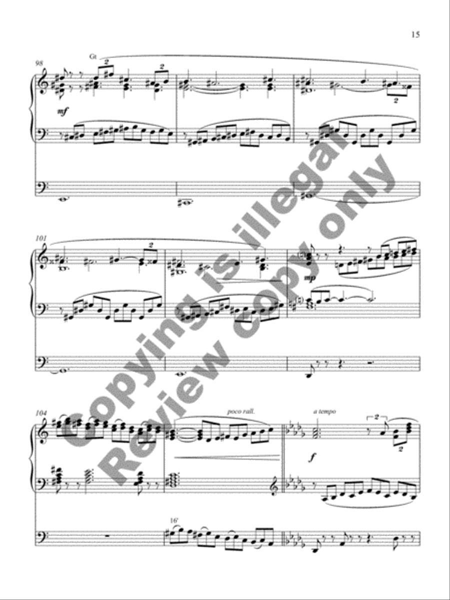 Chorale and Gigue Chorale and Gigue Organ Solo scores gallery preview page 23