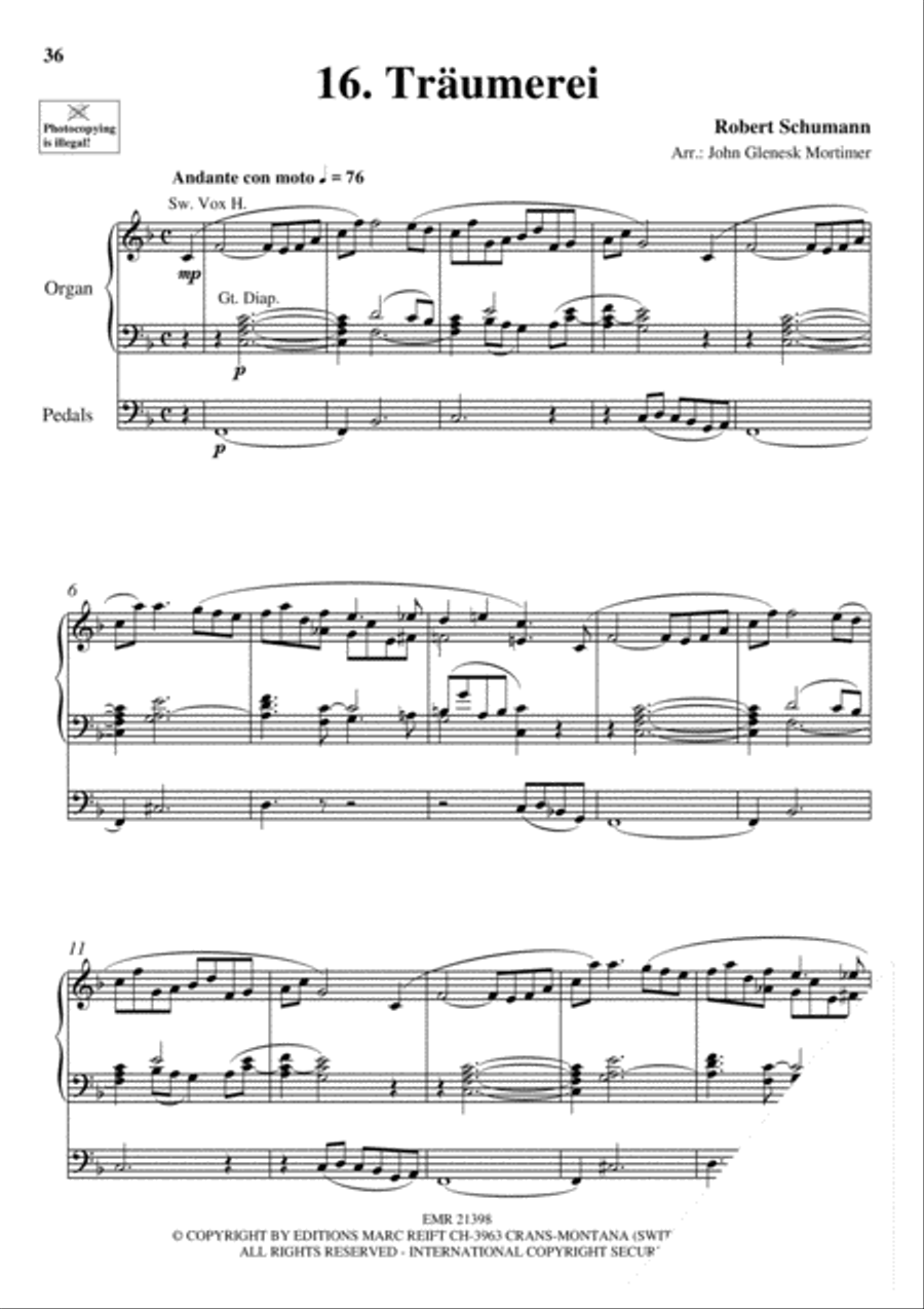 Wedding Favorites for Organ Trumpet scores gallery preview page 21
