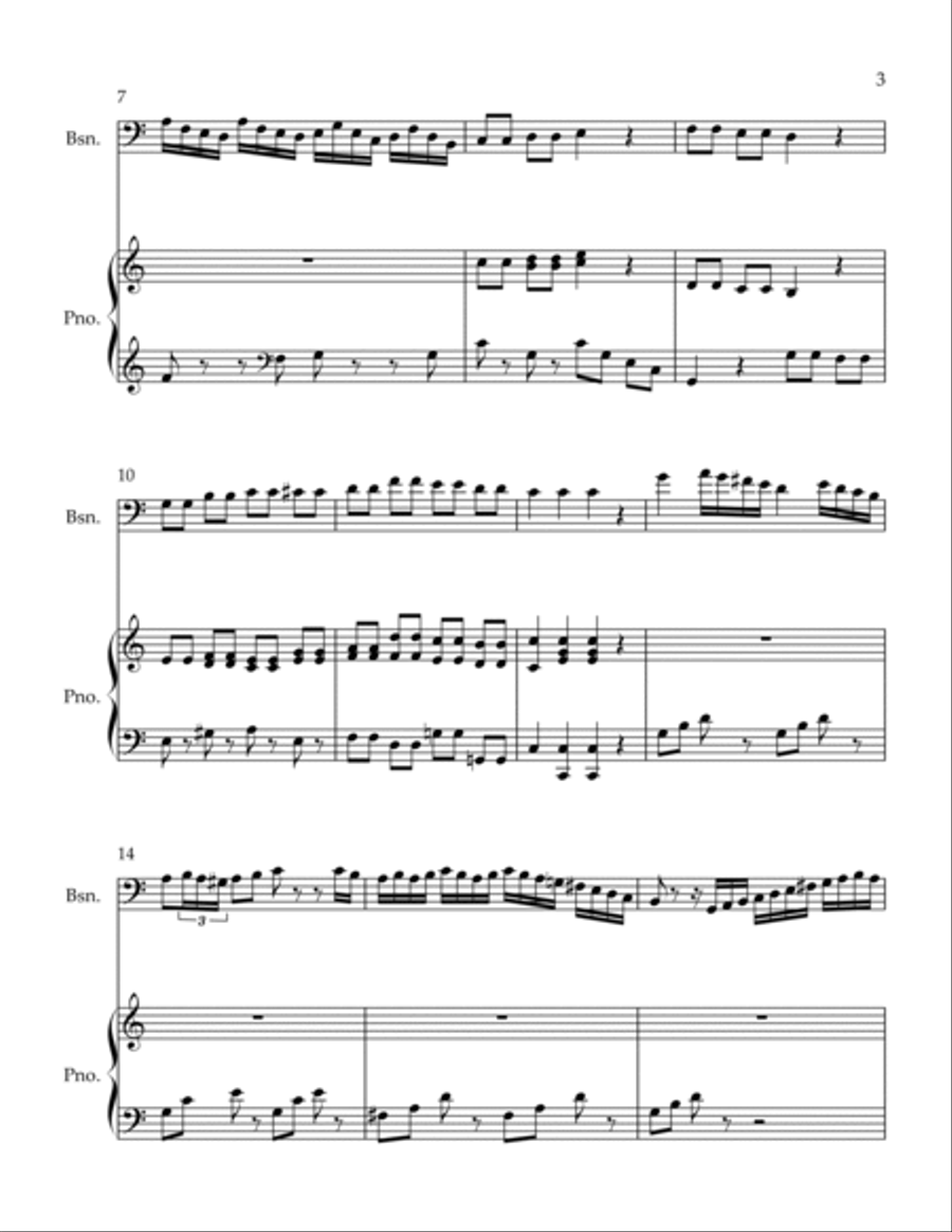 Spiritoso Spiritoso Bassoon scores gallery preview page 3