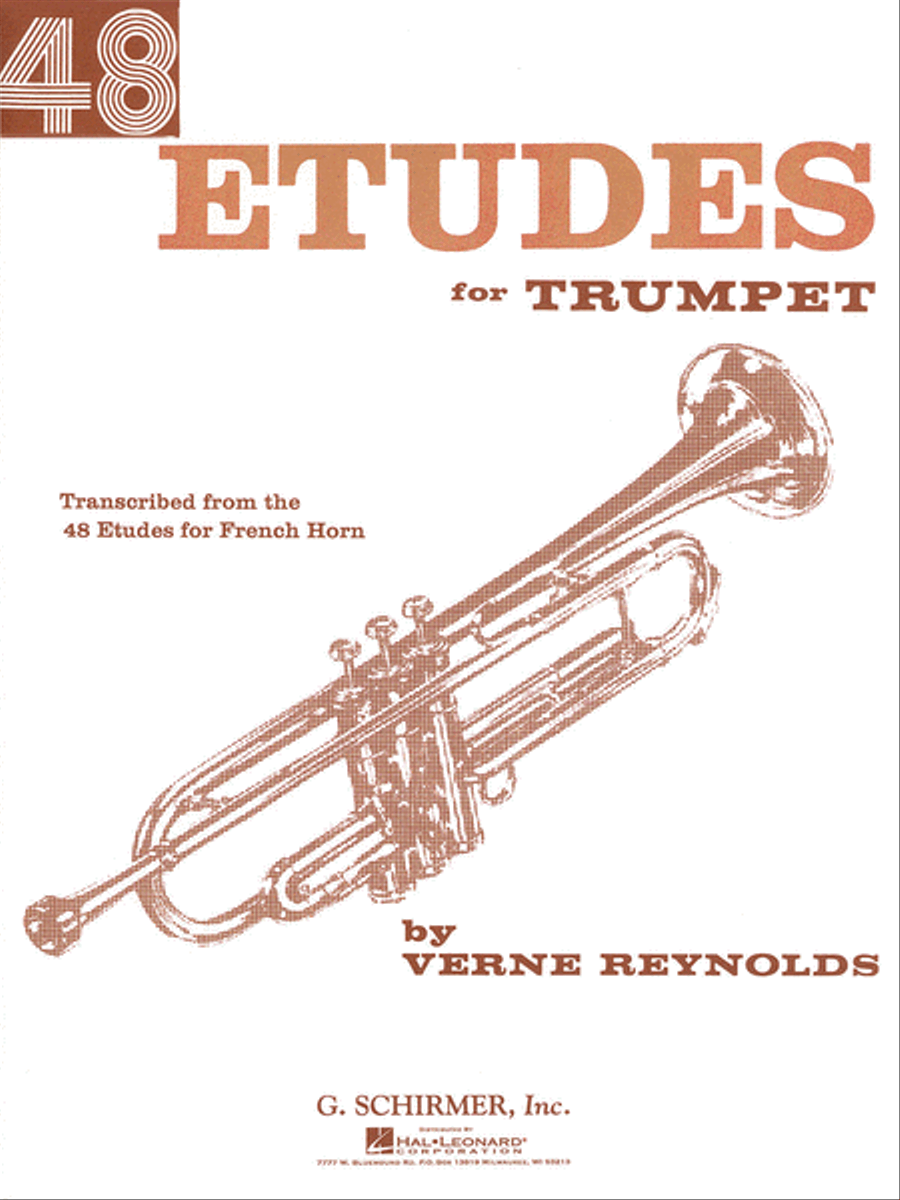 48 Etudes by Verne Reynolds Trumpet - Sheet Music
