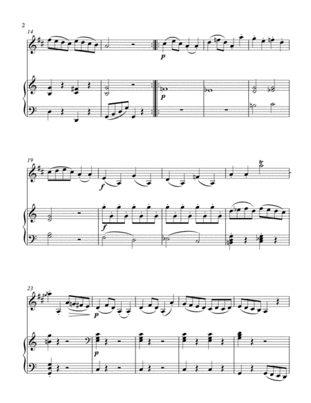Sonata #1, Allegro for Clarinet image number null