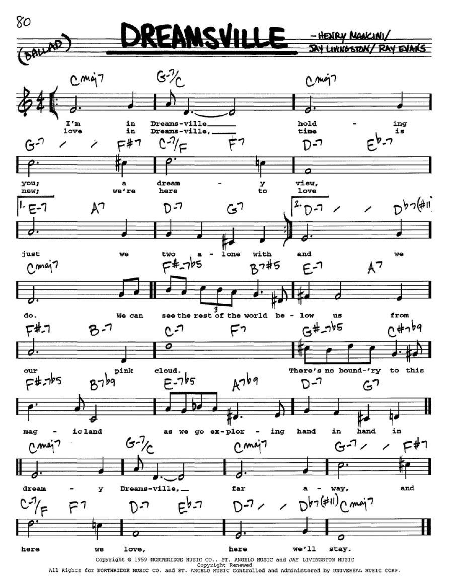 Dreamsville Voice scores gallery preview page 1