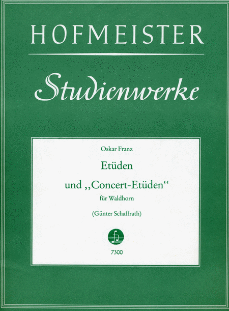 Etuden und "Concert-Etuden"