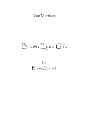 Brown Eyed Girl