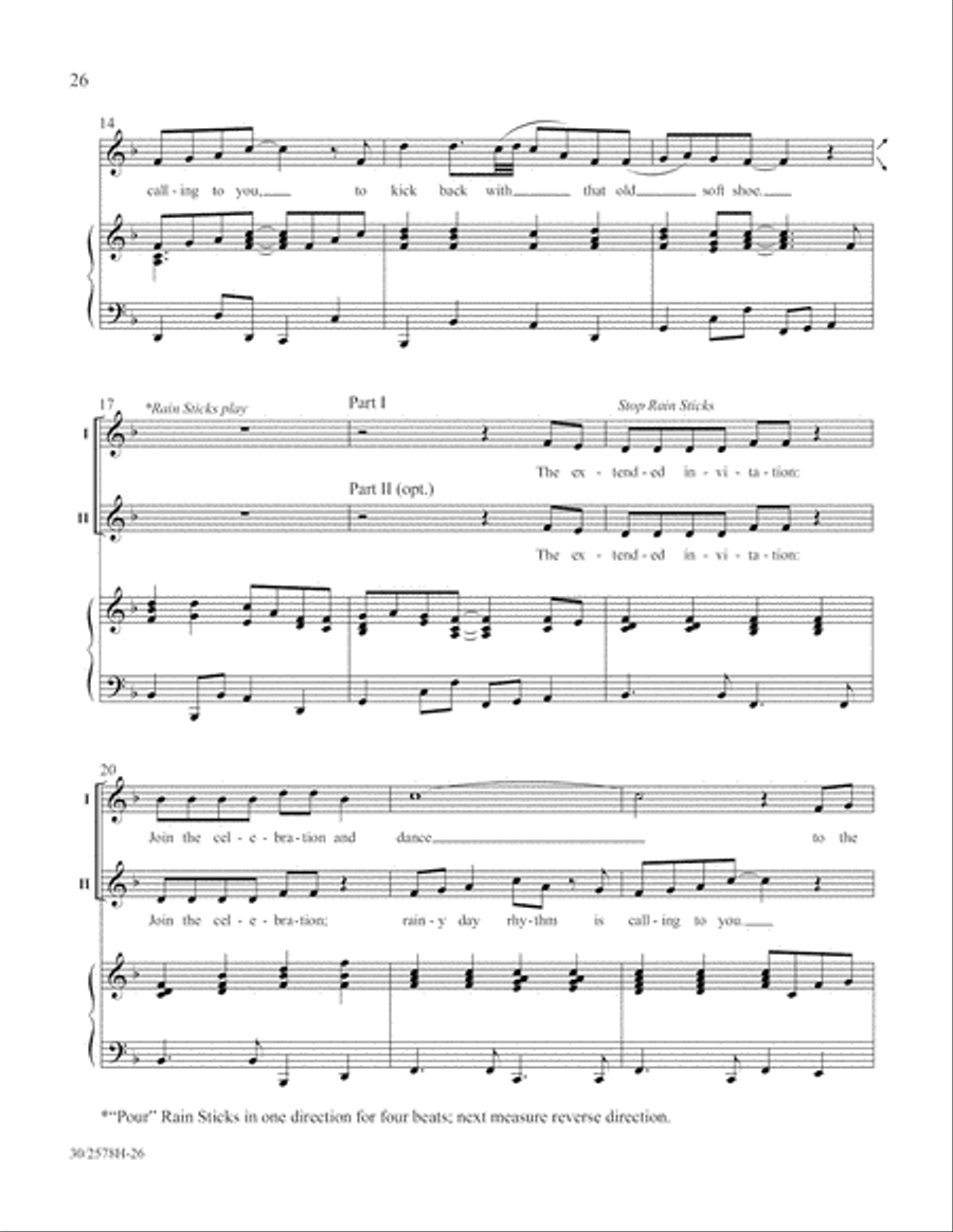 The World of Rhythm Unison Choir scores gallery preview page 27