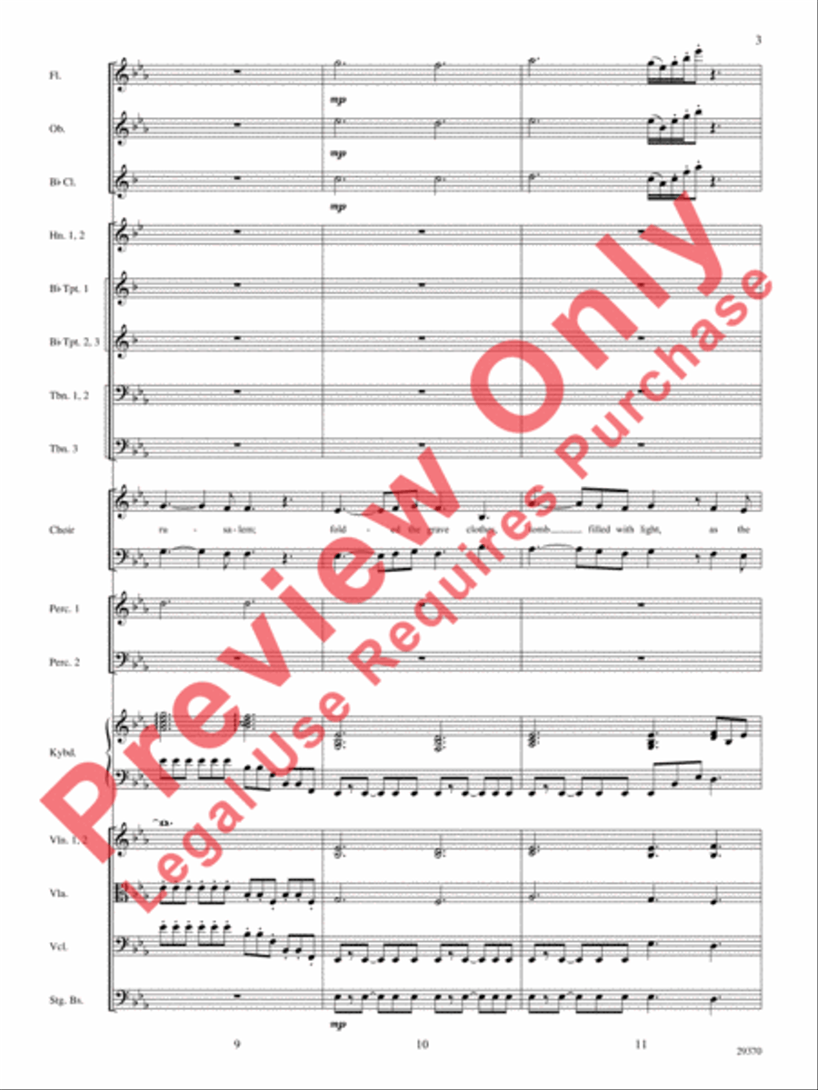 See, What a Morning Choir scores gallery preview page 4
