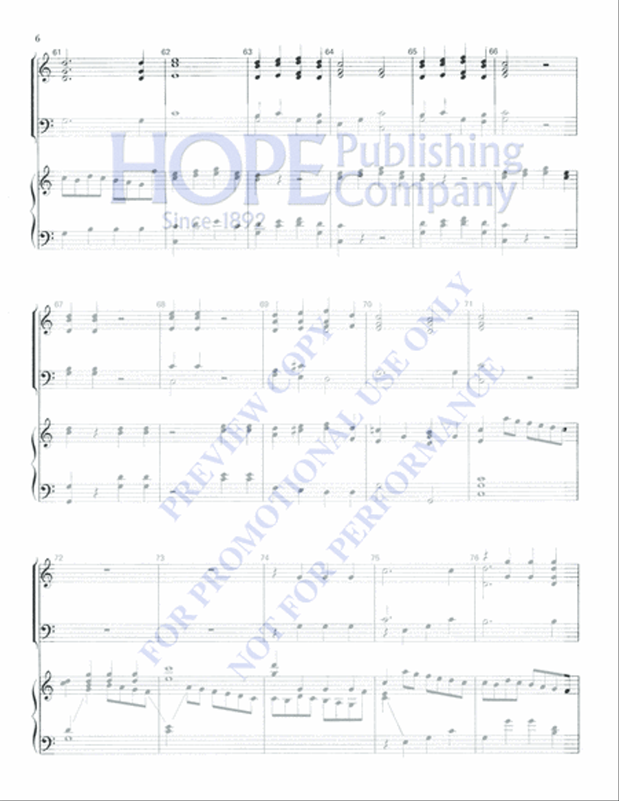 The Heavens Are Telling 3-Octaves scores gallery preview page 6