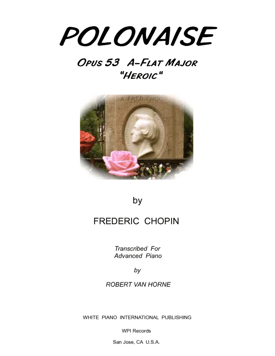 Chopin A-Flat Polonaise Opus 53 A-Flat Major "Heroic" image number null