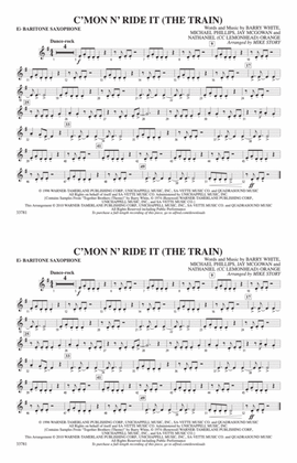 C'mon n' Ride It (The Train): E-flat Baritone Saxophone