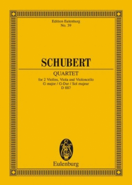 String Quartet in G Major, Op. 161