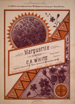 Book cover for Marguerite. Romanza