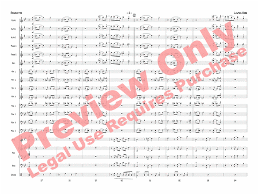 Listen Here Jazz Ensemble scores gallery preview page 29