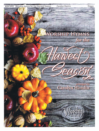 Book cover for Worship Hymns for the Harvest Season
