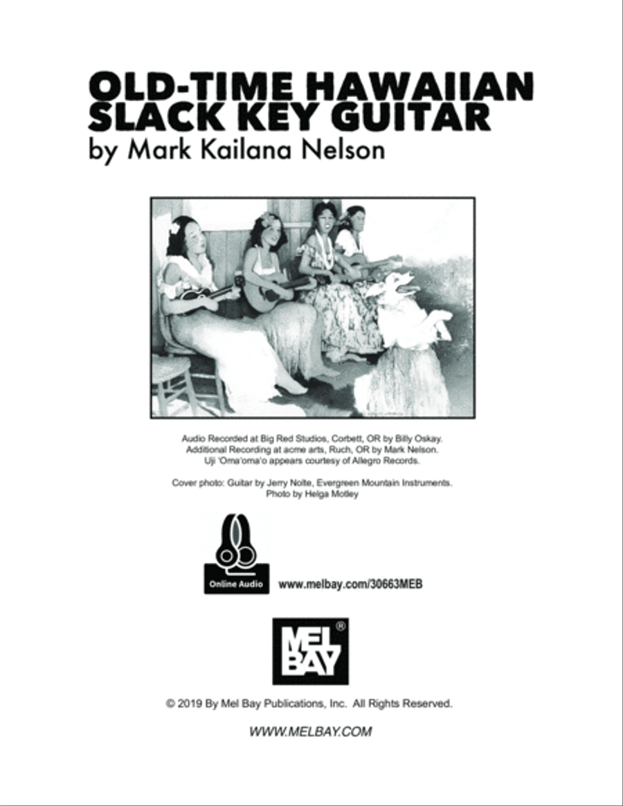 Old-Time Hawaiian Slack Key Guitar Guitar scores gallery preview page 2