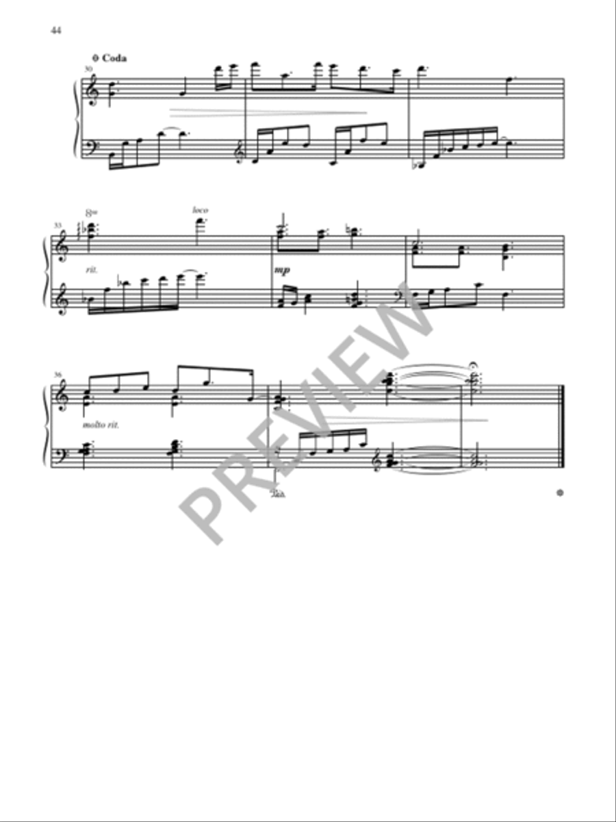 Seasons of Grace - Volume 3 Piano Solo scores gallery preview page 45