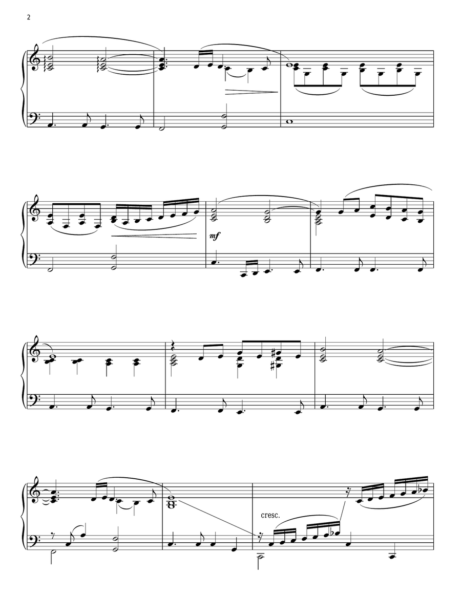 The Way We Were Piano Solo scores gallery preview page 2