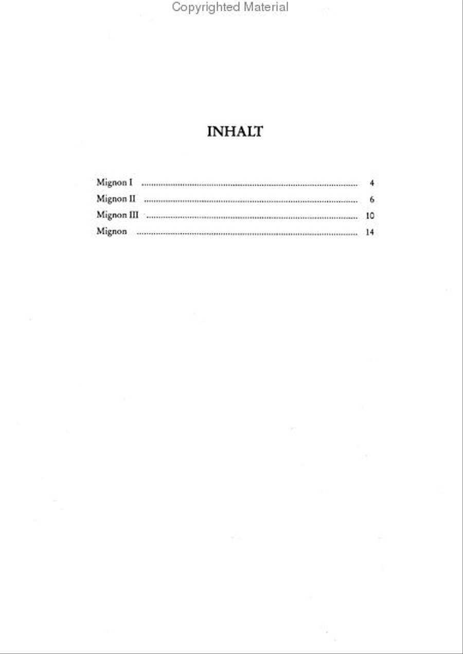 Gedichte von Johann Wolfgang von Goethe Tenor Voice scores gallery preview page 2
