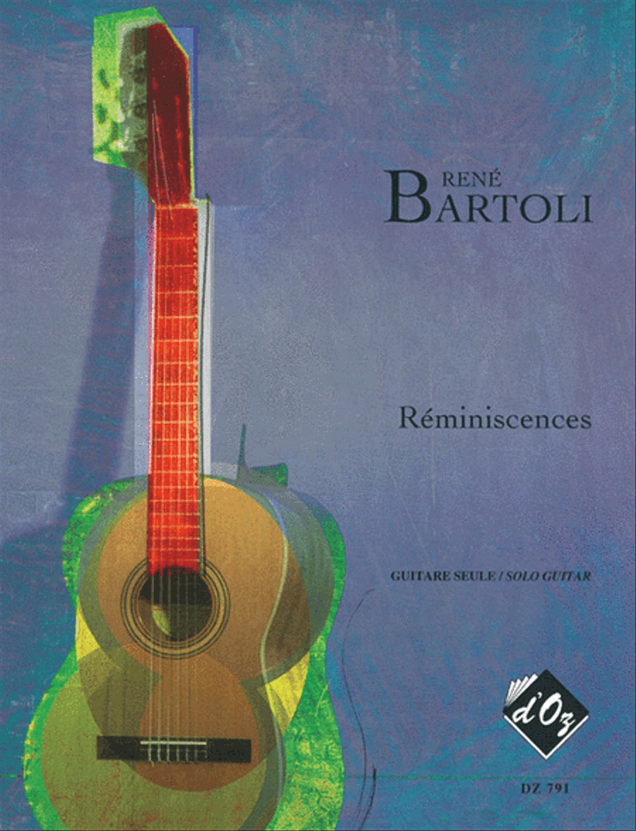 Réminiscences Classical Guitar scores gallery preview page 1