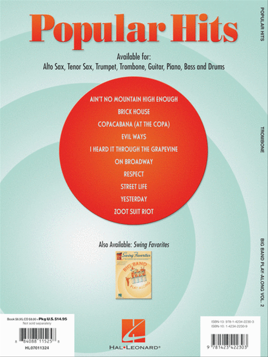 Popular Hits - Trombone Big Band scores gallery preview page 5