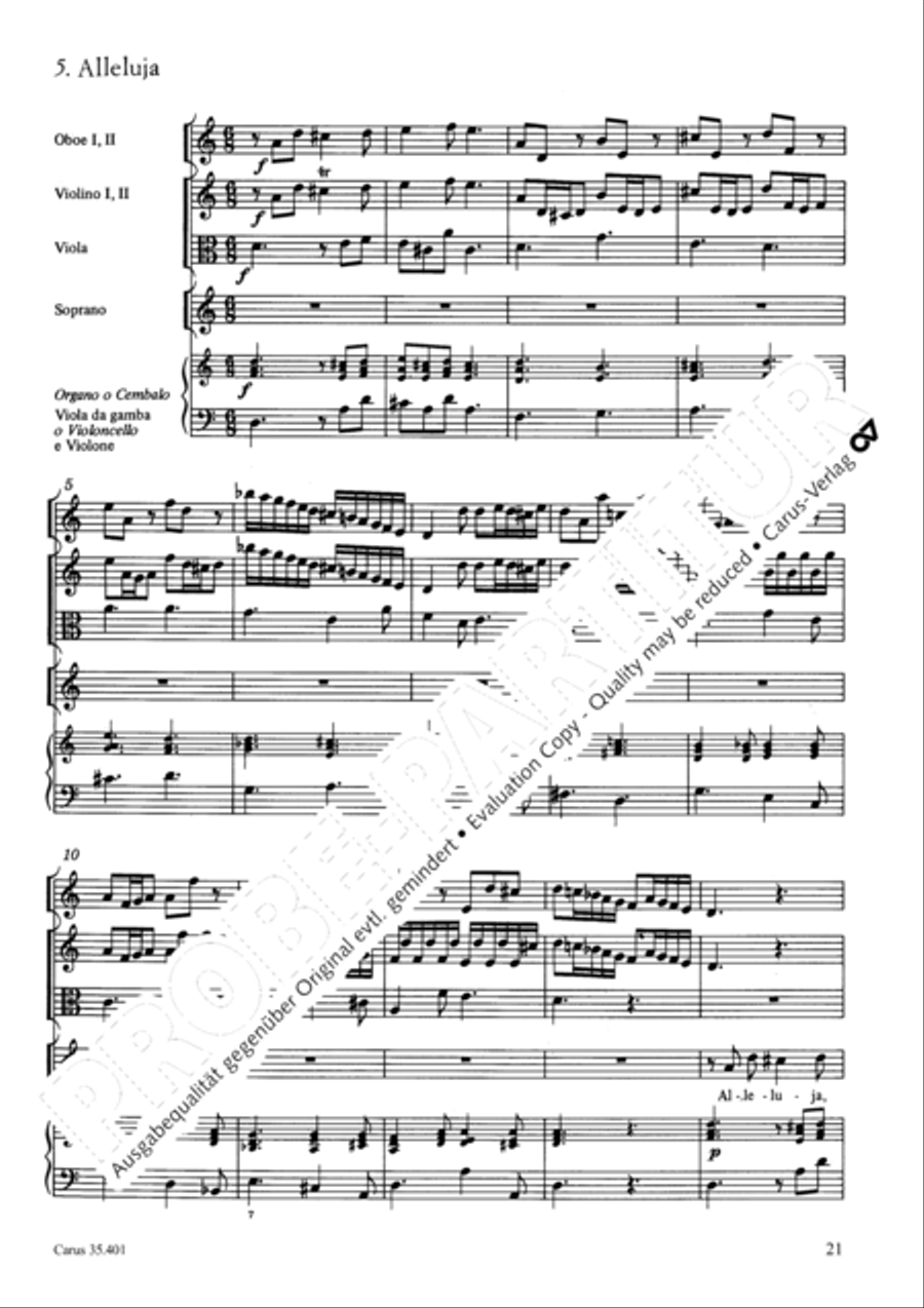 Languet anima mea Soprano Voice scores gallery preview page 24