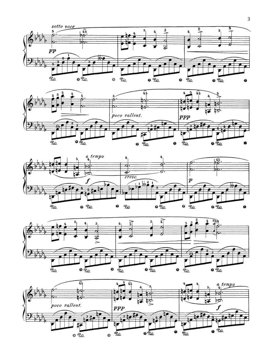 Nocturne, Op. 9, No. 1 Nocturne, Op. 9, No. 1 Piano Solo scores gallery preview page 2
