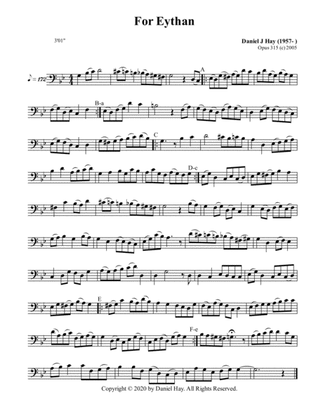 Eythan (Opus 315) (Bass Solo)