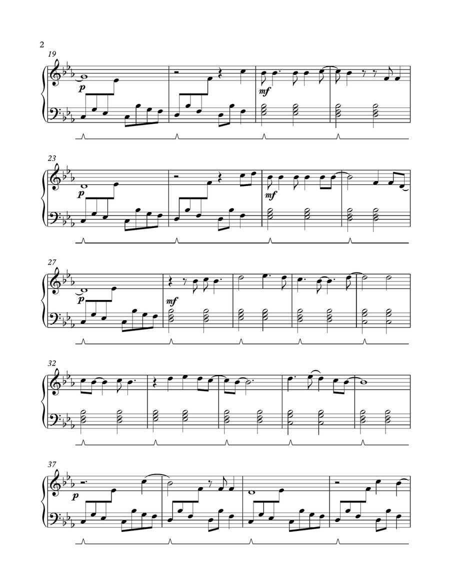 Landslide Piano Solo scores gallery preview page 2