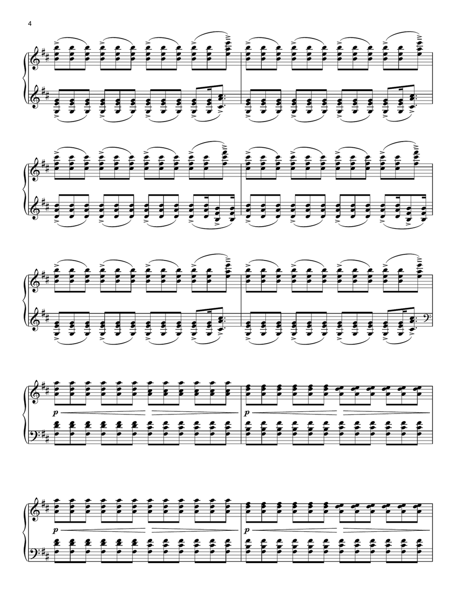 Bethesda Bethesda Piano Solo scores gallery preview page 4