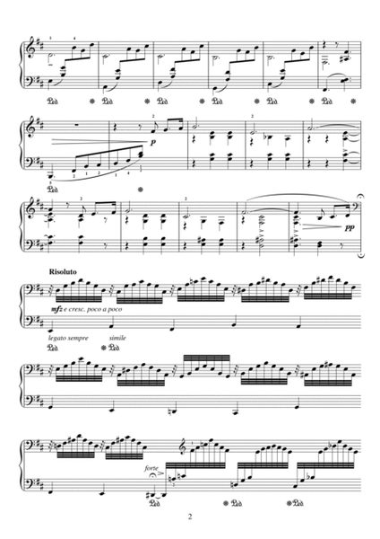 5 Morceaux, Op.75 - V. Le Sapin