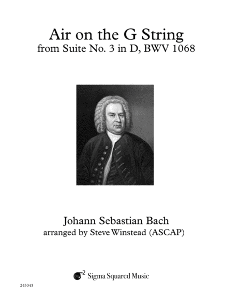 Air on the G String for String Quartet String Quartet scores gallery preview page 1